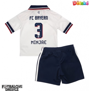 Bayern Munich Kim Min-jae #3 Dětské Venkovní dres komplet 2026-27 Krátký Rukáv (+ trenýrky)